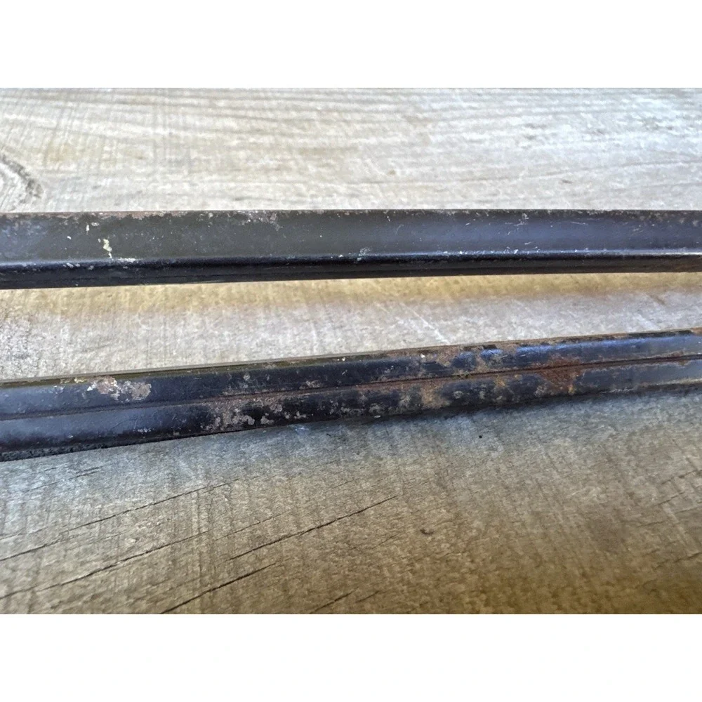 Vintage Cast‎ Iron French Door Decorative Curtain Rods